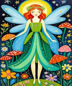 Fairy Girl Paint By Numbers