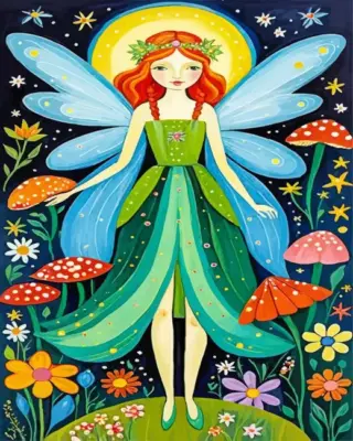 Fairy Girl Paint By Numbers
