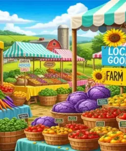 Local Goods Paint By Numbers